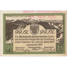 Fieberbrunn Tirol Gemeinde, 99 Heller, FS 200IIId